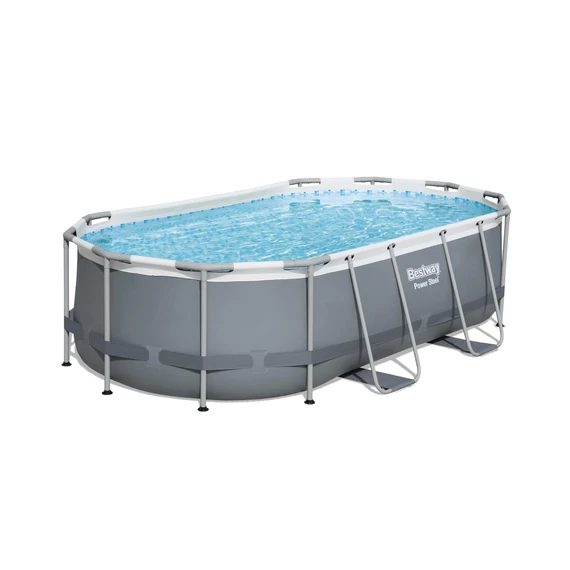Bestway Puerto Rico ovális fémvázas medence szett 427x250x100 cm