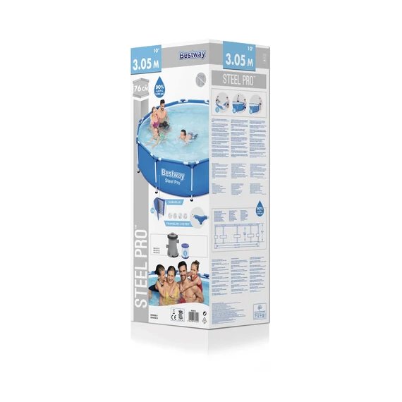 Bestway Maui fémvázas medence szett 305x76 cm