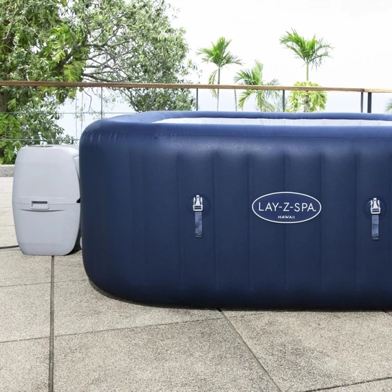 Kép 3/6 - Hawaii felfújható masszázsmedence 180x180x71 cm + Lay-Z-Spa fejpárna