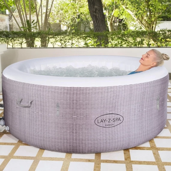 Lay-Z-Spa Cancun AirJet felfújható masszázsmedence 1.80m x 66cm
