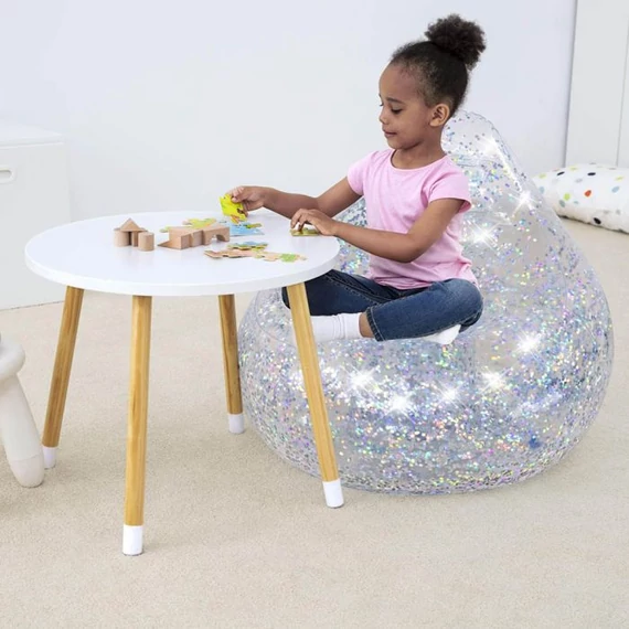 Bestway GLITTER DREAM™ FELFÚJHATÓ SZÉK 3+ GYEREKEKNEK 72cm x 72cm x 64cm