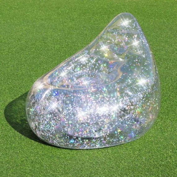 Bestway GLITTER DREAM™ FELFÚJHATÓ SZÉK 3+ GYEREKEKNEK 72cm x 72cm x 64cm