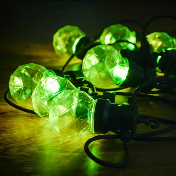 Dekortrend Varázskert fénysor 10 prizmás égő RGB