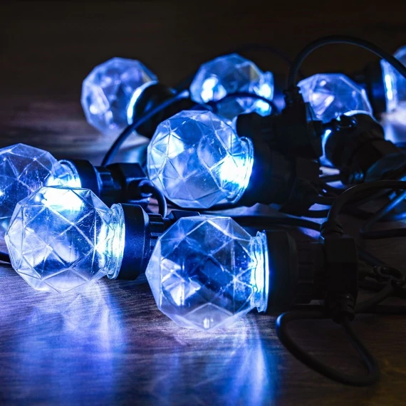 Dekortrend Varázskert fénysor 10 prizmás égő RGB