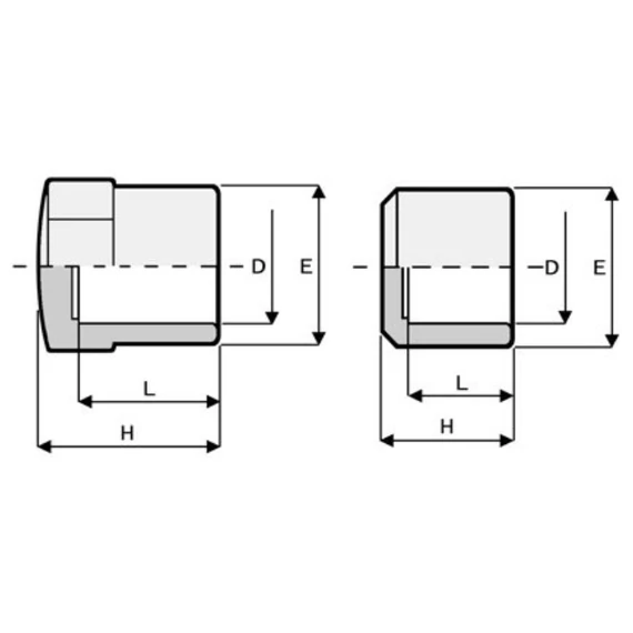 PVC kupak D50