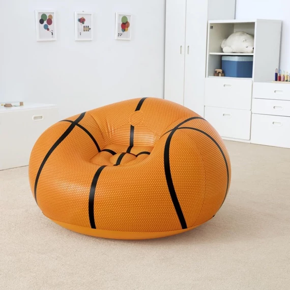 Bestway felfújható kosárlabda fotel gyerekeknek 114x112x66 cm