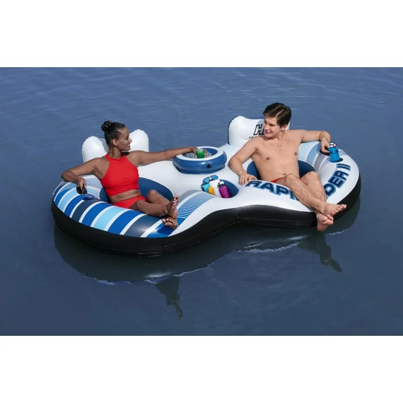 Premium 2 személyes Rapid Rider úszófotel, hűtőtáskával
