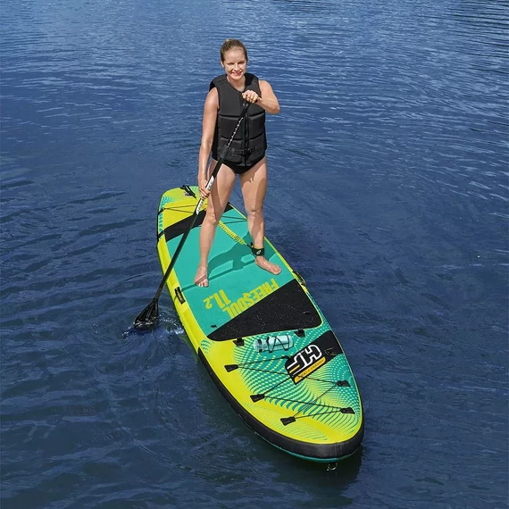 Kép 7/7 - HYDRO FORCE FREESOUL TECH 2 SUP szett, üléssel, háttámlával, kajak evezővel 340x89x15 cm (2023)
