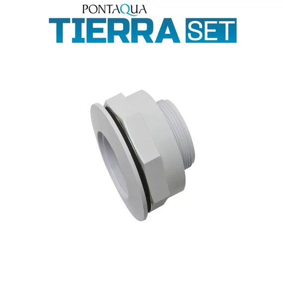 TIERRA BLUE POOL süllyesztett ovális medence szett 8,0 x 4,0 x 1,5 m