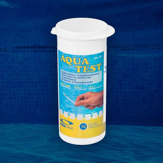 Pooltrend vízelemző, 50 db tesztcsík