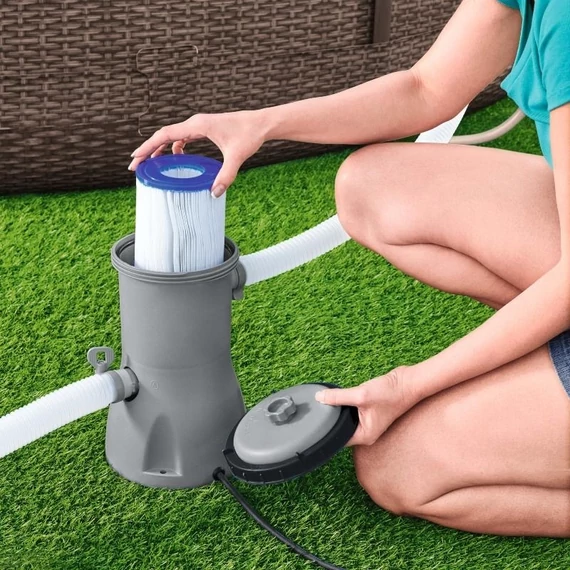 Bestway papírszűrős vízforgató 3 m3/h