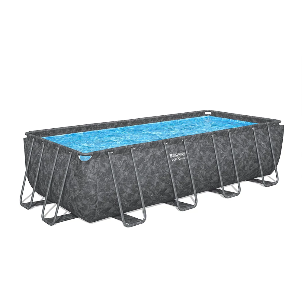 Bestway Malaga szögletes fémvázas APX 365 medence szett 549 x 274 x 132 cm