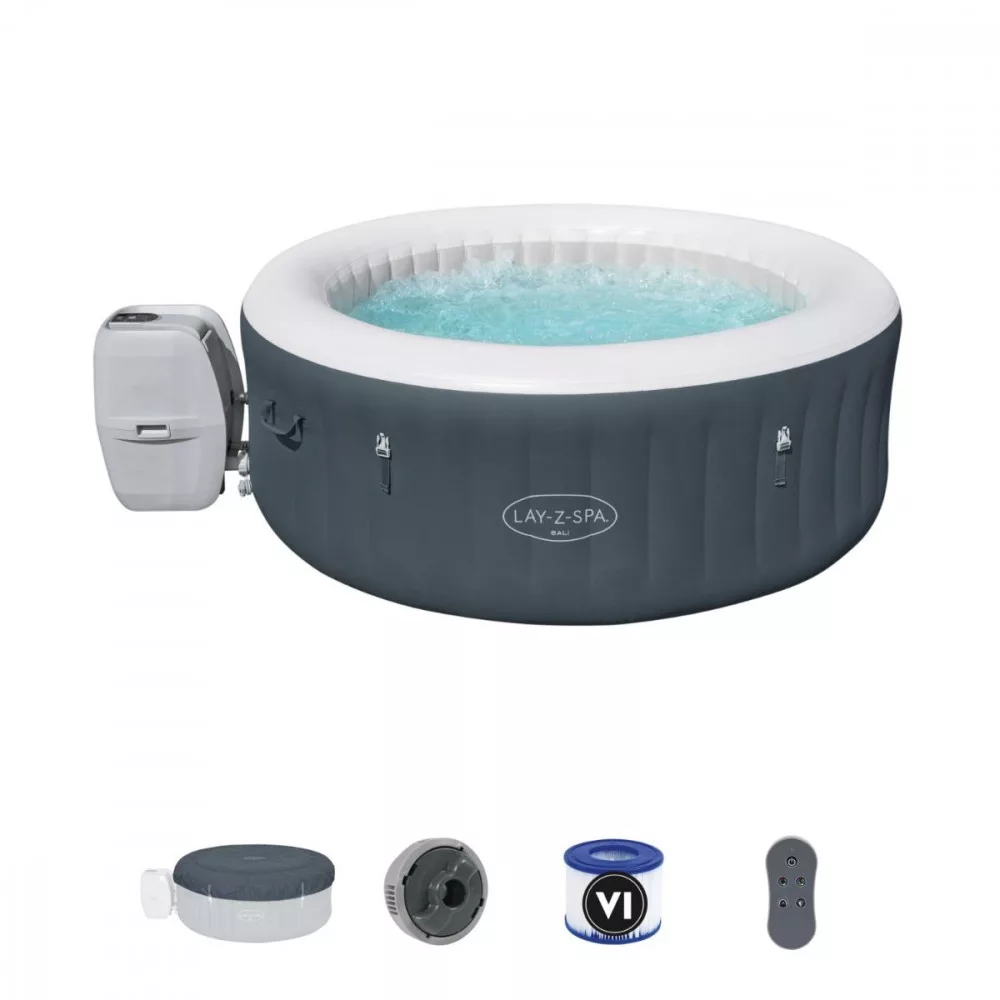 Lay-Z Spa BALI Airjet felfújható masszázsmedence 180x66 cm