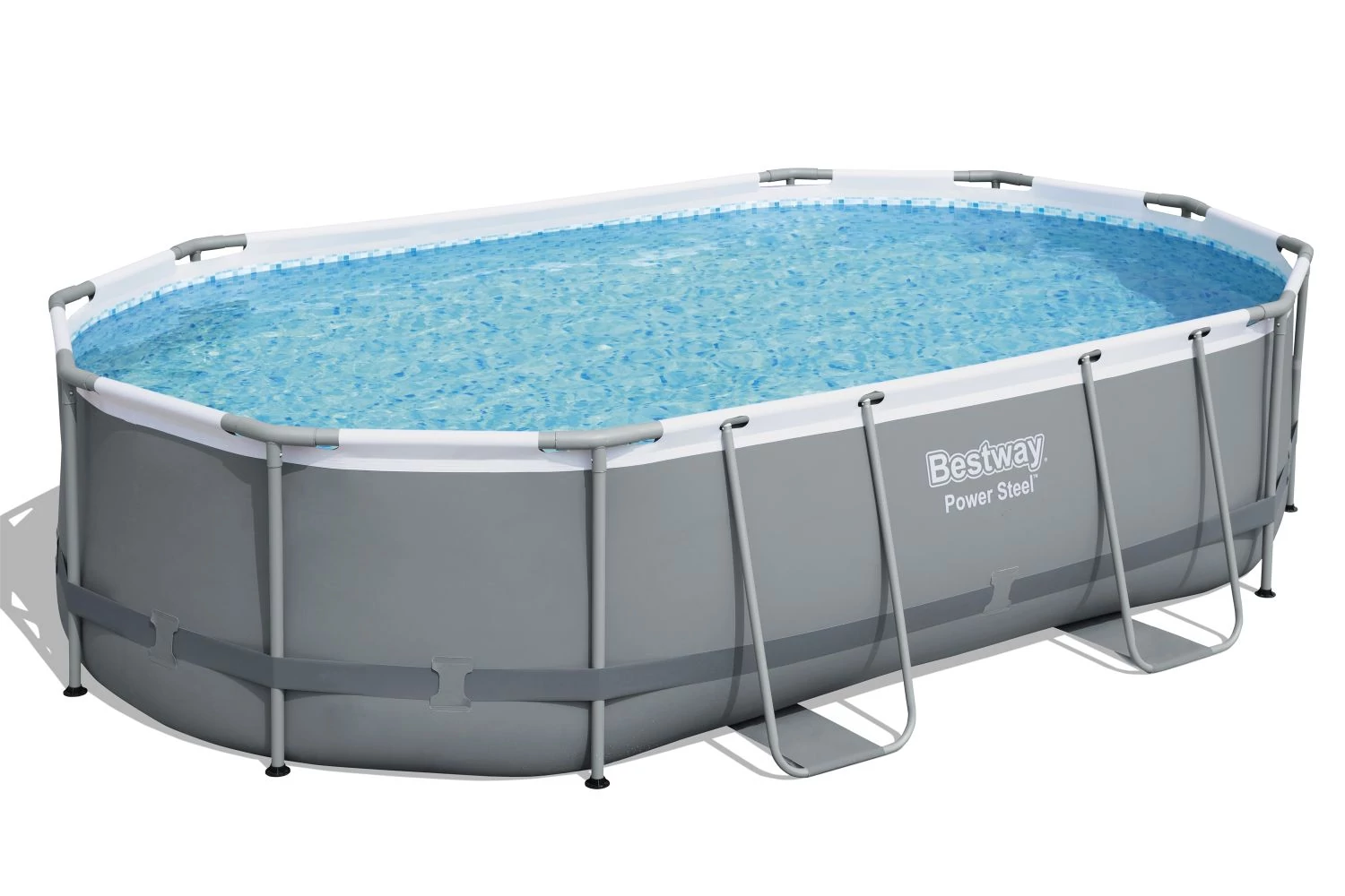 Bestway Sanremo ovális fémvázas medence szett 488x305x107 cm