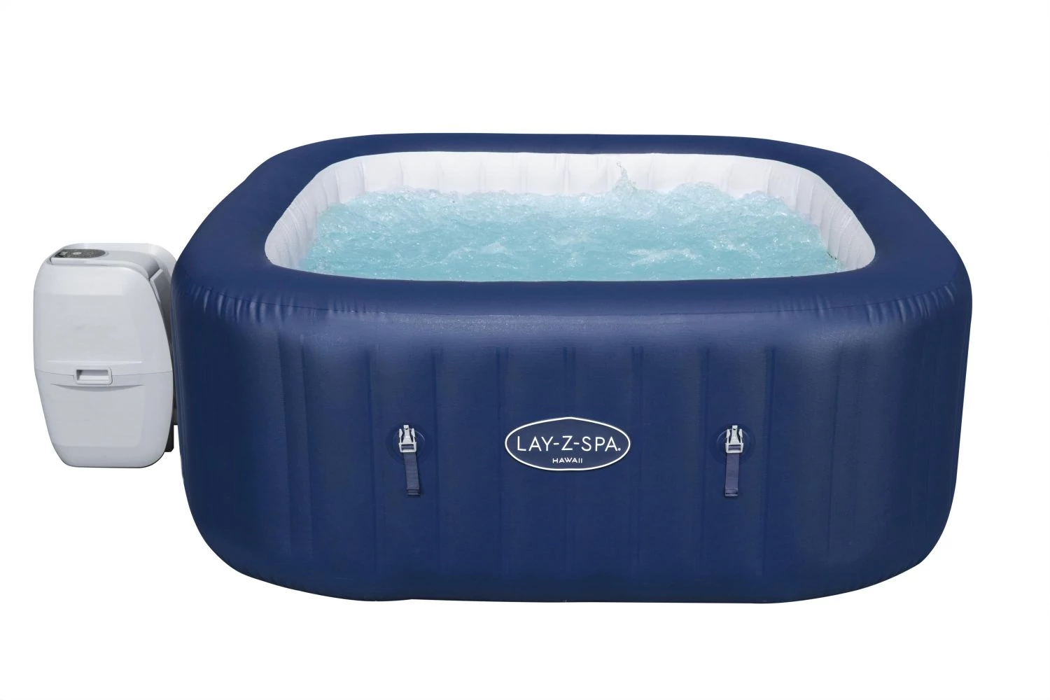 Hawaii felfújható masszázsmedence 180x180x71 cm + Lay-Z-Spa fejpárna